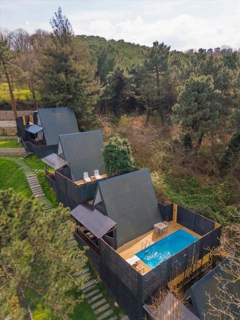 B335 Havuzlu Bungalov bungalov görünümü